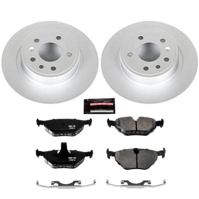 Power Stop 00-01 Saab 9-5 Front & Rear Z23 Evolution Sport Coated Brake Kit