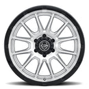 ICON Alloys Cajon 20x9 / 6x135 / 16mm / 5.625in BS Silver Machined Wheel w/ GB Lip