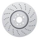 DFC 20-25 BMW X6 Right Front Drilled GeoSPEC Coated Rotor