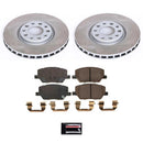 Power Stop 17-22 Jeep Compass Front and Rear Semi-Coated Rotor Kit
