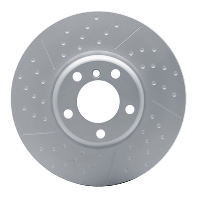 DFC 12-21 BMW 330i Front Hi-Carbon Alloy Geomet Coated Rotor - Dimpled and Slotted
