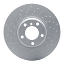 DFC 12-21 BMW 330i Front Hi-Carbon Alloy Geomet Coated Rotor - Dimpled and Slotted