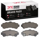 DFC 95-00 Nissan Lucino (Mexico) Rear 5000 Advanced Ceramic Brake Pads