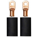 Moroso 5/16in Dia Stud 1 GA Wire Crimp/Solder Battery Cable Terminal Kit (2 Pack)