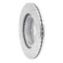 R1 87-90 Acura Legend Front Right Drilled & Slotted Silver Brake Rotor
