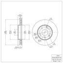 DFC Brake Rotors - Plain
