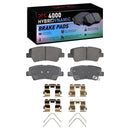 DFC 18-20 Hyundai Elantra GT Rear Geospec Rotors w/4000 HybriDynamic Brake Pads w/Hardware