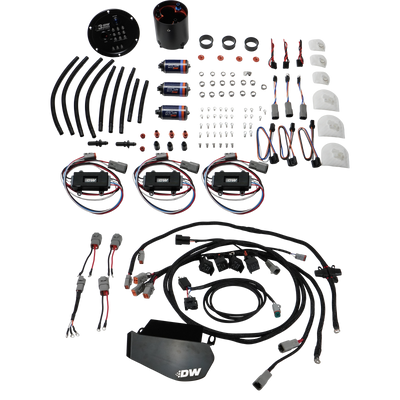 DeatschWerks 09-24 Nissan GT-R X3 Triple Pump Module w/ Triple DW810 Pumps/Controllers/PNP Harness
