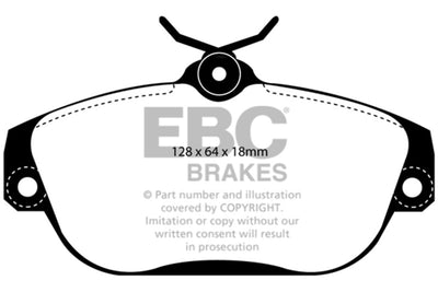 EBC S20 Brake Pad and Rotor Kit
