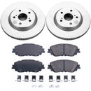 Power Stop 2019 Toyota Avalon Front & Rear Z17 Evolution Geomet Coated Brake Kit