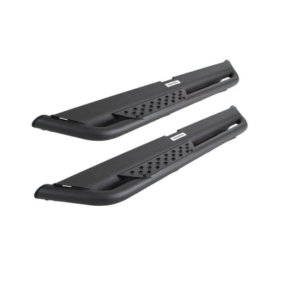 Go Rhino 15-23 Ford F150 / 17-24 F250 SD Dominator Extreme DT Side Steps w/ Bracket - Tex Blk - 52in