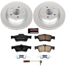 Power Stop 12-13 Mercedes-Benz S350 Front & Rear Z23 Evolution Sport Coated Brake Kit