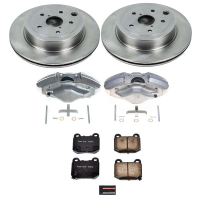 Power Stop 08-14 Subaru Impreza Front & Rear Autospecialty Brake Kit w/Calipers
