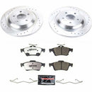 Power Stop 16-18 Ford Focus Front & Rear Z26 Street Warrior Brake Kit