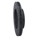 R1 90-91 Toyota Celica Front Right Drilled & Slotted Black Brake Rotor