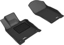 3D MAXpider 2018-2020 Infiniti Q50/Q60 Kagu 1st & 2nd Row Floormats - Black
