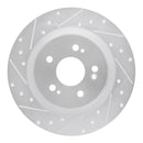 R1 18-25 Honda Odyssey Front & Rear Drilled & Slotted Silver Brake Rotor Set