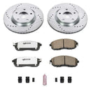 Power Stop 07-12 Nissan Sentra Front & Rear Z26 Street Warrior Brake Kit