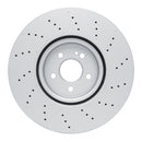 DFC 20-25 Mercedes-Benz GLA45 AMG Front Drilled GeoSPEC Coated Rotor