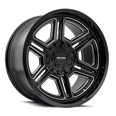 Mayhem 8117 Hermosa 20x10 / 8x170 BP / -25mm Offset / 125.2mm Hub Black/Milled Wheel