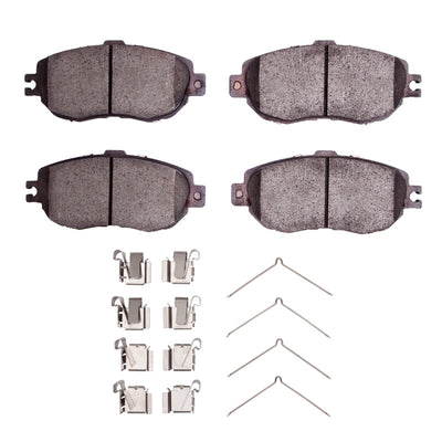 DFC 93-94 Lexus LS400 Front 4000 HybriDynamic Brake Pads and Hardware Kit
