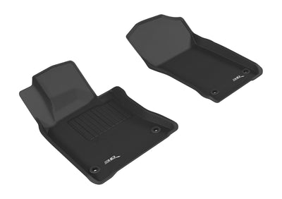 3D MAXpider 2017-2019 Infiniti Q60 Kagu 1st & 2nd Row Floormats - Black