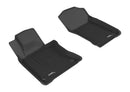 3D MAXpider 2017-2019 Infiniti Q60 Kagu 1st & 2nd Row Floormats - Black