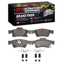 DFC 11-25 Dodge Durango Rear Ultimate Duty Performance Brake Pads and Hardware Kit