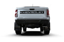 Rally Armor 23-26 Chevy Colorado ZR2 &amp; Z71 Black Mud Flap - White Logo