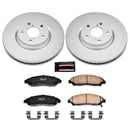 Power Stop 07-13 Acura MDX Front & Rear Z17 Evolution Geomet Coated Brake Kit