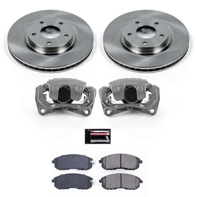 Power Stop 07-10 Nissan Sentra Front & Rear Autospecialty Brake Kit w/Calipers