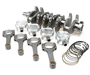 Eagle Chevrolet Small Block Rotating Assembly 9.73:1 CR +.030 Bore 6in H-Beam Rods 3.75 Stroke