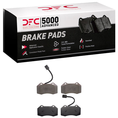 DFC 15-20 Alfa Romeo 4C Front 5000 Advanced Low Metallic Brake Pads