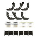 Westin 2025 Toyota 4Runner PRO TRAXX 5 Oval Nerf Step Bars - Semi-Gloss Black