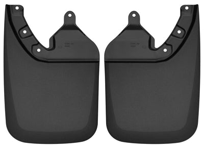 Husky Liners 2016 Toyota Tacoma w/ OE Fender Flares Custom Molded Rear Mud Guards - Black