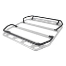 Go Rhino SRM300 Quad Overland Rail Kit (For 40x40in. Rack) - Tex. Blk (Rails ONLY - Req. Platform)