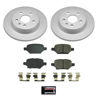 Power Stop 18-20 Buick Encore Front & Rear Z17 Evolution Geomet Coated Brake Kit