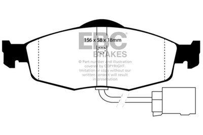 EBC S20 Brake Pad and Rotor Kit