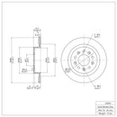 DFC GeoSPEC Coated Rotors - Plain