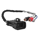 DS18 Plug and Play Harness For OEM Ride Command For 2-CH RCA Audio Signal and Remote Turn-on