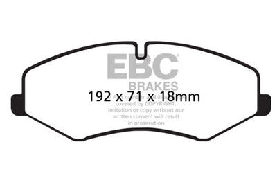 EBC S15 Brake Pad and Rotor Kit