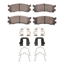 DFC 95-02 Mazda Millenia Rear 5000 Advanced Ceramic Brake Pads and Hardware Kit