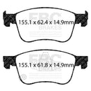 EBC S10 Brake Pad and Rotor Kit