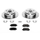 Power Stop 02-06 Toyota Camry Front & Rear Z23 Evolution Sport Brake Kit