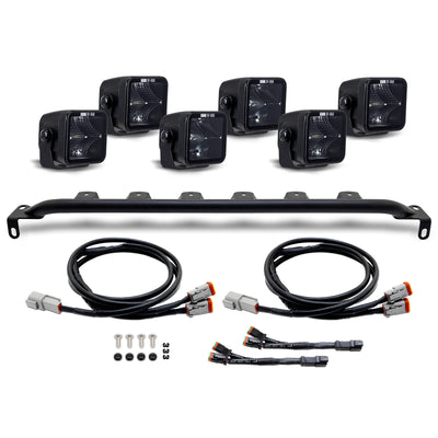 Borne Off-Road 2021+ Ford Bronco Direct Fit Light Pods - Mod Bumper - 6x Pods - Bumper - Up