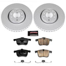 Power Stop 2008 Saab 9-3 Front & Rear Z23 Evolution Sport Coated Brake Kit