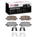 DFC 04-16 Buick LaCrosse Rear Drilled & Slotted Geoperformance Rotors 5000 Advanced Pads w/Hardware