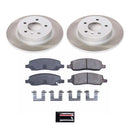 Power Stop 06-11 Buick Lucerne Front and Rear Semi-Coated Rotor Kit