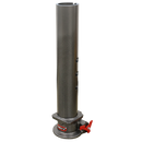 Gen-Y Viking 4in Round Tube Gooseneck Static Hitch w/SnapLatch 2-5/16in Coupler 8.5K TW 30K