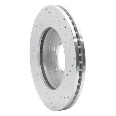 R1 04-08 Ford F-150 Heritage Front Drilled & Slotted Silver Brake Rotor Set